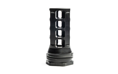 HUXWRX Muzzle Brake-QD 338 Caliber 5/8x24 Black Compatible with HX-QD Magnum Ti Suppressors 1647