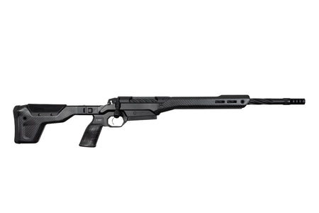 Weatherby 3WAMH7MMBR18B 307 Alpine MDT SB 7mm BC 3+1 16" Graphite Black Cerakote Fluted Threaded Barrel, Graphite Black Cerakote Steel Drilled & Tapped Receiver, Arca Rail Forend, Black HNT26 MDT Chas