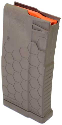 Hexmag SR-25 .308 Winchester 10rd FDE Polymer Rifle Magazine