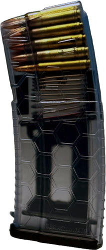 Hexmag 30rd AR-15 5.56x45 Smoke HexView Series 2 Rifle Magazine