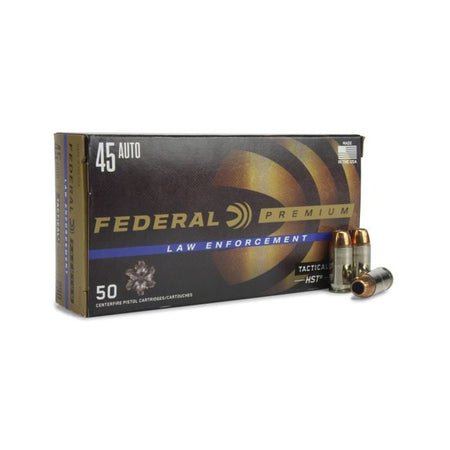 Federal LE 45 ACP 230 Grain HST Jacketed Hollow Point(JHP)
