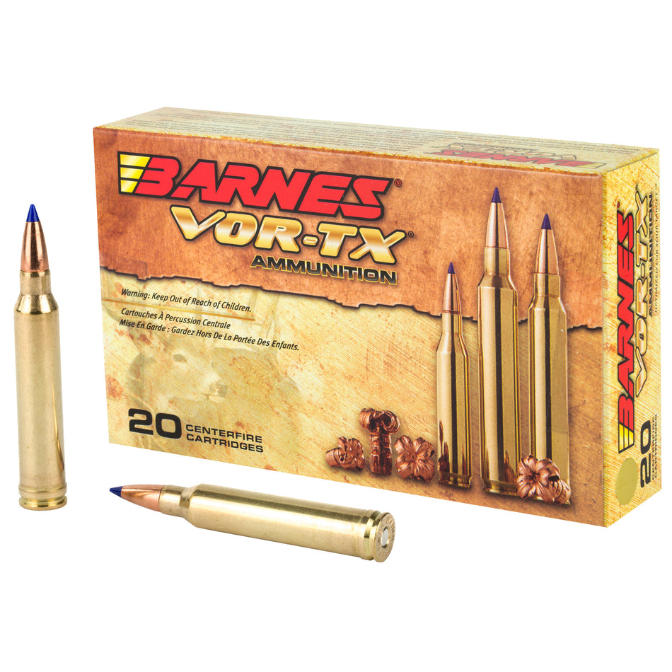 Barnes VOR-TX Tipped TSX Boat Tail 180 Grain .300 Winchester Mag 2960 fps