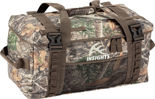 Insights Traveler XL Gear Bag w/ Backpack Straps 3600 Cu In Realtree Edge