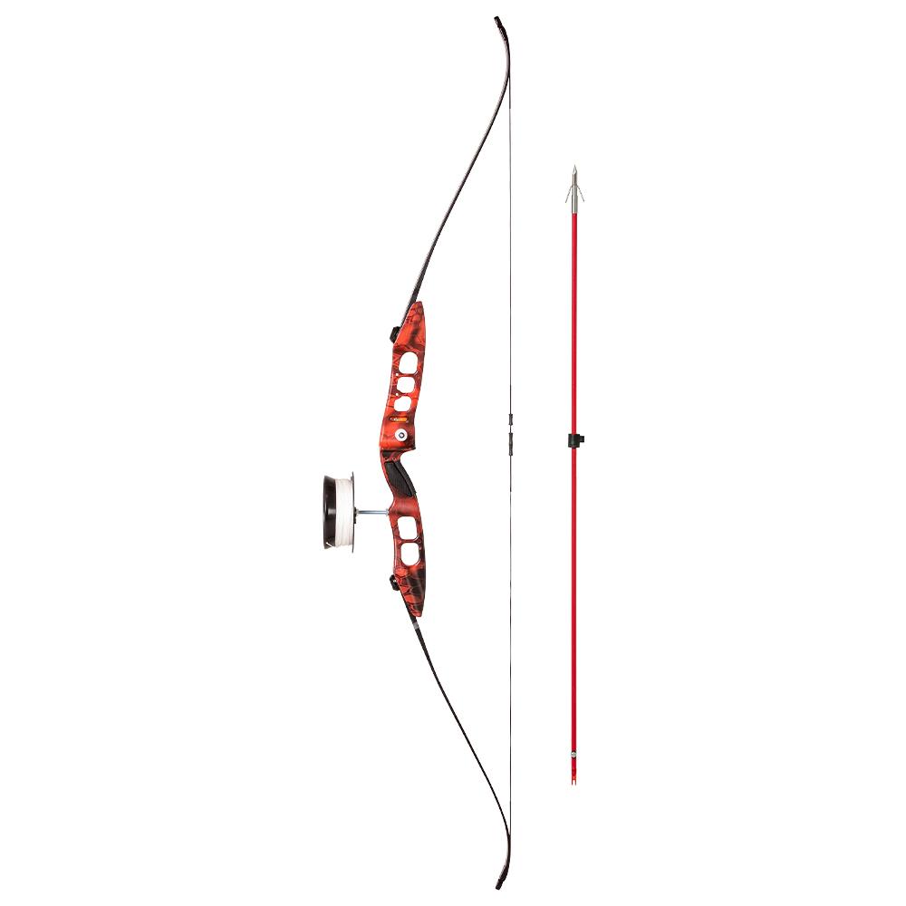 Cajun Fish Stick Bowfishing RTF Right Hand 45 lb Red Veil Alpine Bow Package