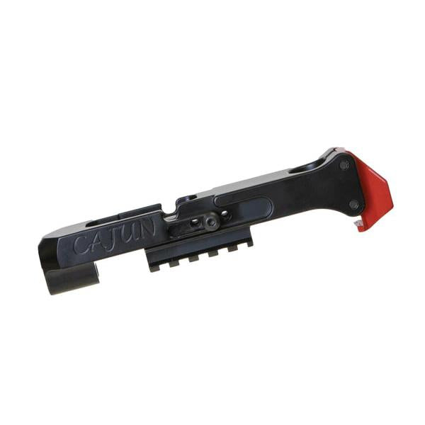 Cajun Picatinny-Style Bowfishing Reel Seat Anodized Black