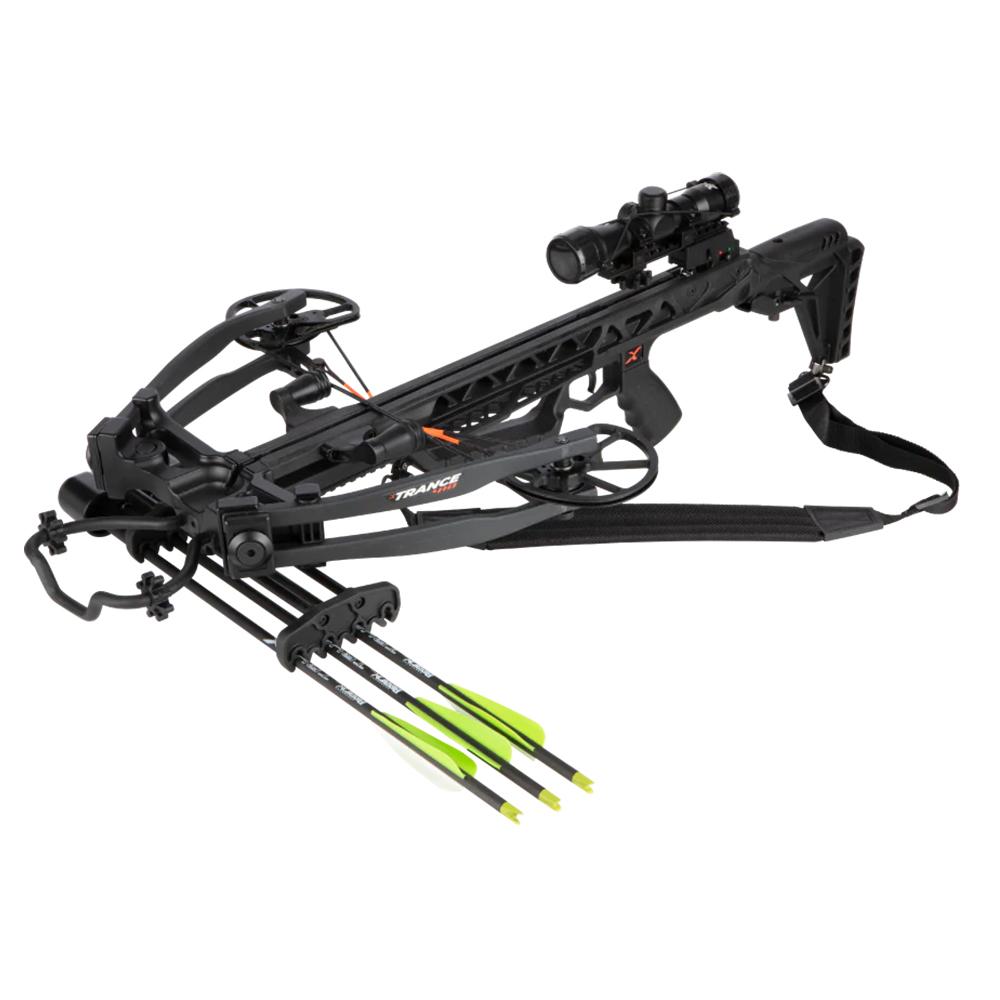 Bear Archery Trance Ready-to-Hunt Crossbow Black 410fps 185 lb Draw