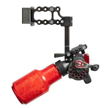 Cajun Winch Pro Right-Hand Bowfishing Reel Red