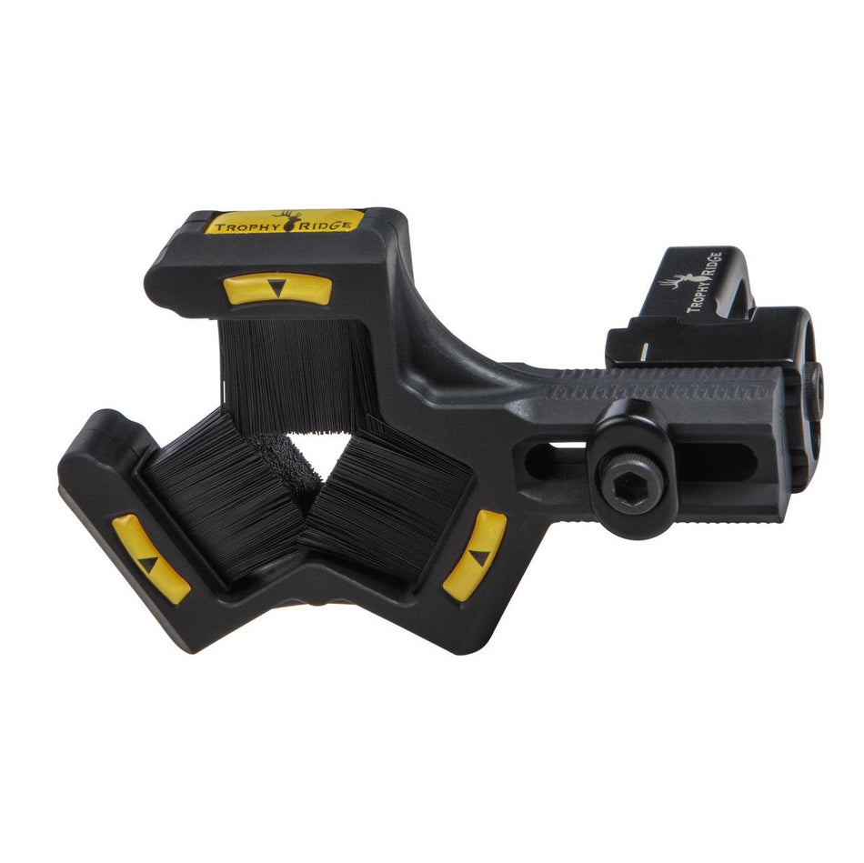 Trophy Ridge Ambidextrous Whisker Biscuit V Plus Arrow Rest Black