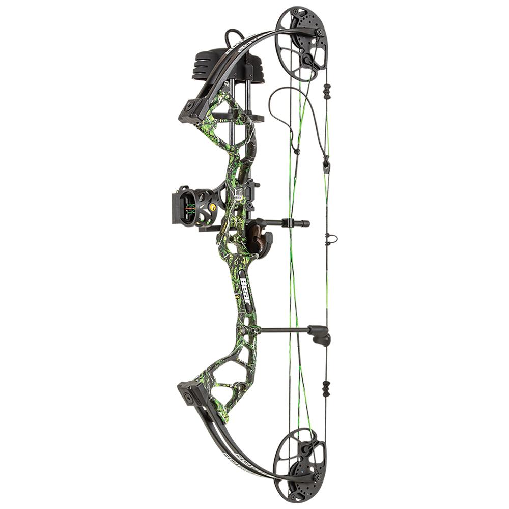 Bear Archery Royale Ready-to-Hunt Youth Compound Bow RH 50 lb Toxic