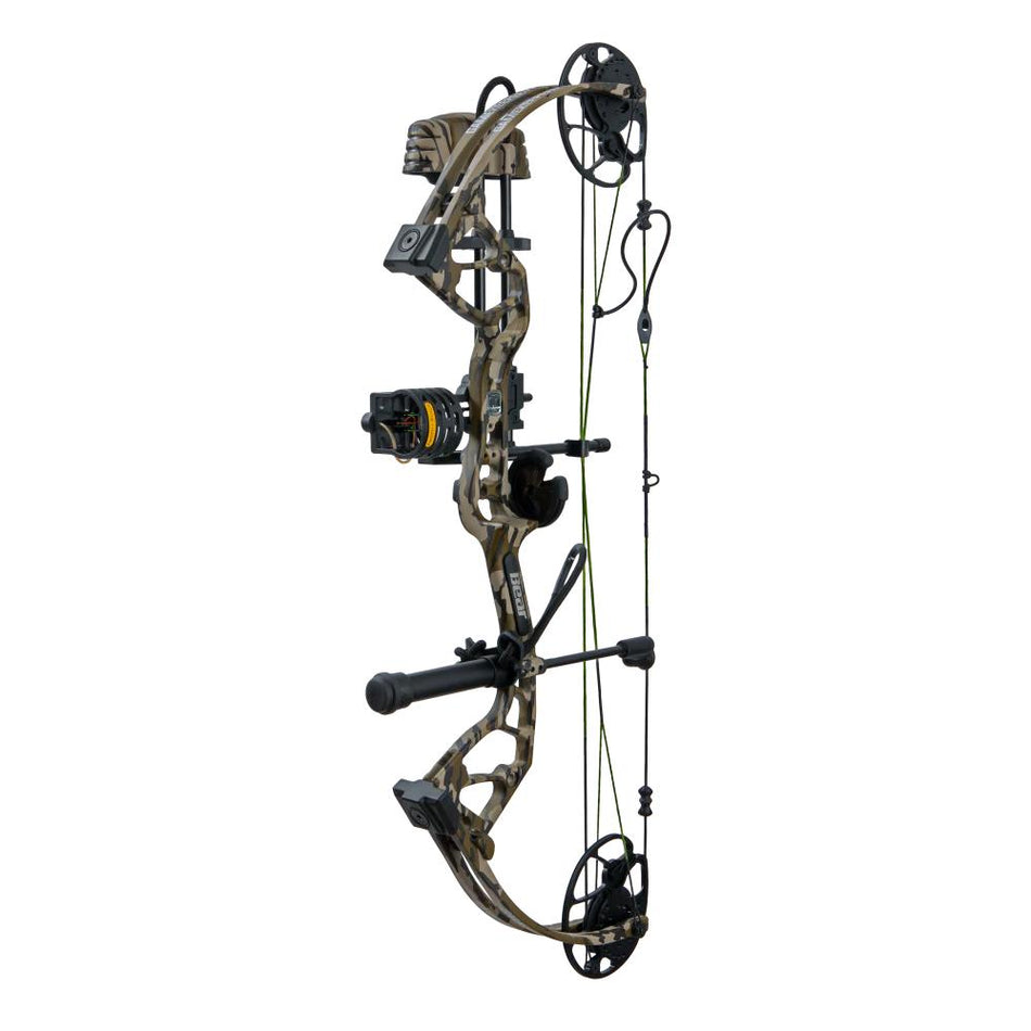 Bear Archery Gamekeeper Jr Ready-to-Hunt Compound Bow Mossy Oak Bottomland 50 RH