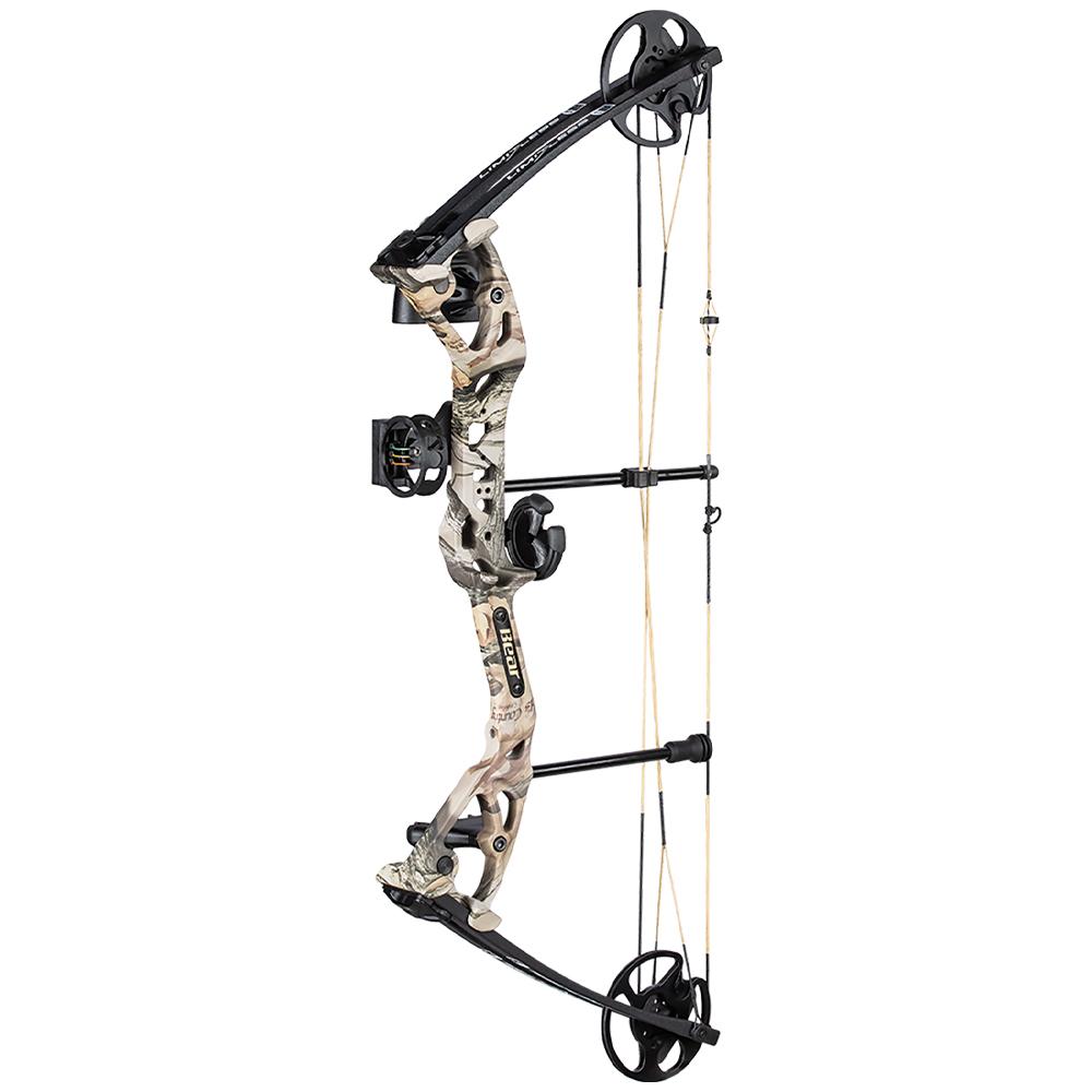 Bear Archery Limitless Youth Hunting Compound Bow 50 lb RH God's Country Camouflage