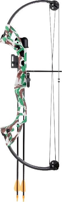 Bear Archery Brave RH Youth Compound Bow Camo Ready-to-Shoot Set