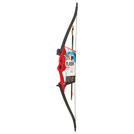 Bear Archery Flash Introductory Youth Bow Ambidextrous Red 18lb