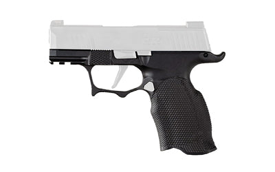 Icarus Precision EVO ACE P365X Grip Module Flared Magwell Anodized Aluminum Black