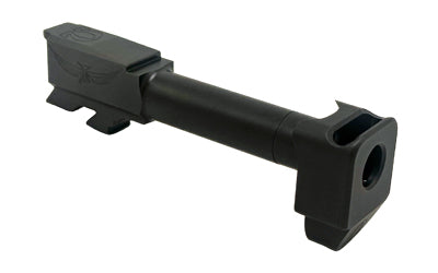 Icarus Precision Omega Comp 9MM Barrel and Compensator for Glock 43X OEM Slides, Nitride, Black