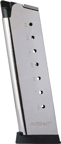 Iver Johnson 1911 45 ACP Government Nickel Plated 8rd Magazine