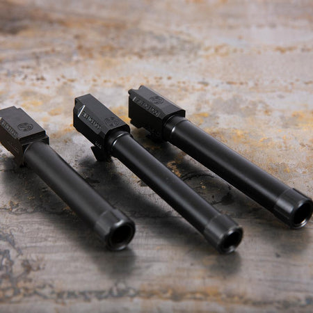SilencerCo Black Nitride Threaded Barrel for Glock 17 9mm 1/2-28 Pitch