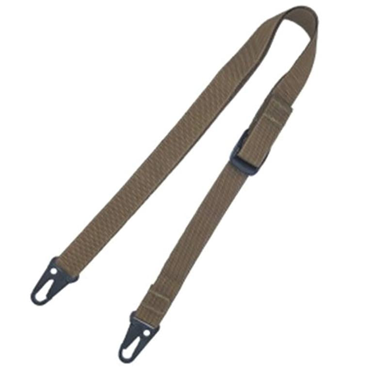 TacShield 2-Point Sport Ridge Rifle Sling 1" HK Snap Hooks Coyote Brown Finish