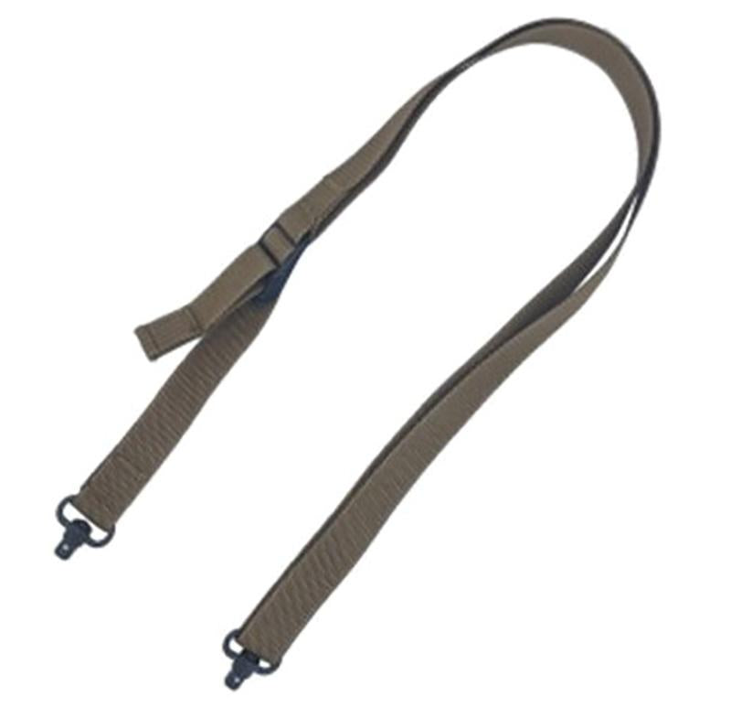 TacShield 2-Point Rifle Sling Sport Ridge 1" QD Swivel Coyote Brown