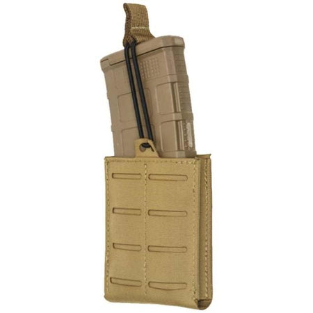 TacShield RZR Coyote Brown MOLLE Single Rifle Magazine Pouch for M4/AR15