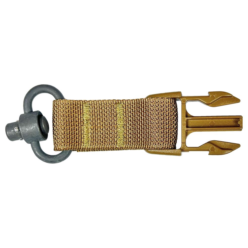 TacShield QD Sling Attachment Side Release Buckle Coyote Brown