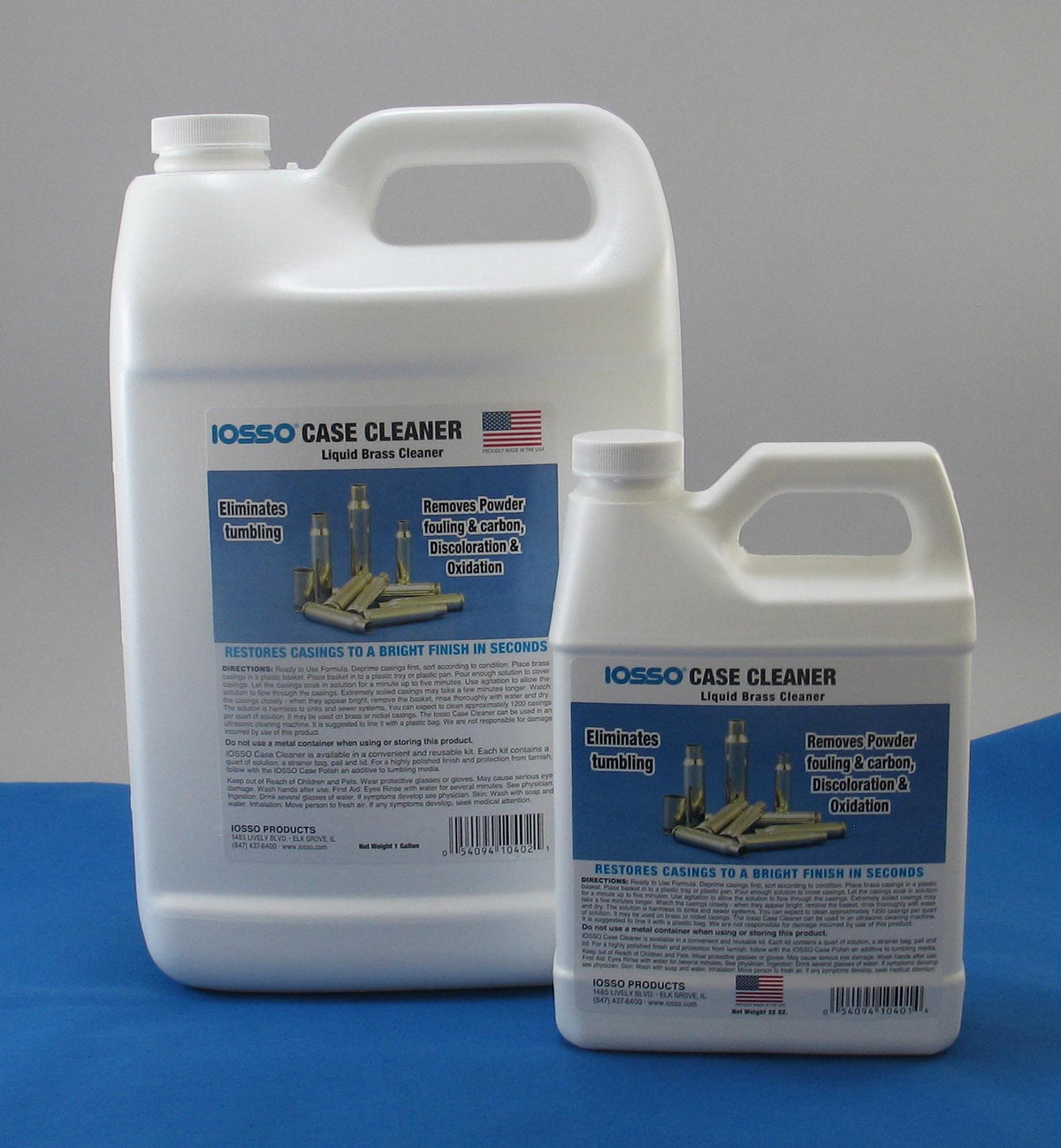 Iosso 32 oz Quart Brass Case Cleaning Solution