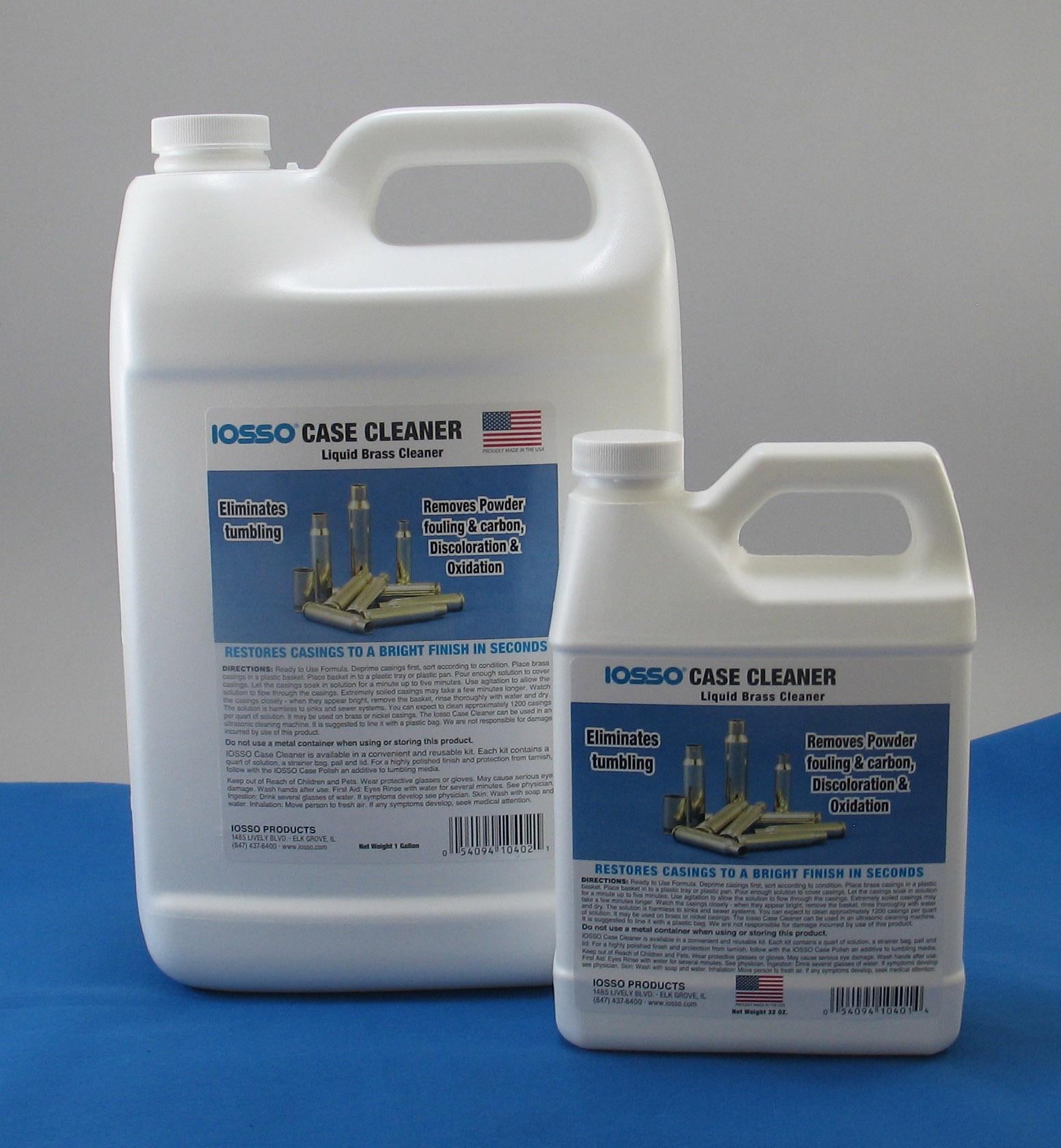 Iosso 32 oz Quart Brass Case Cleaning Solution