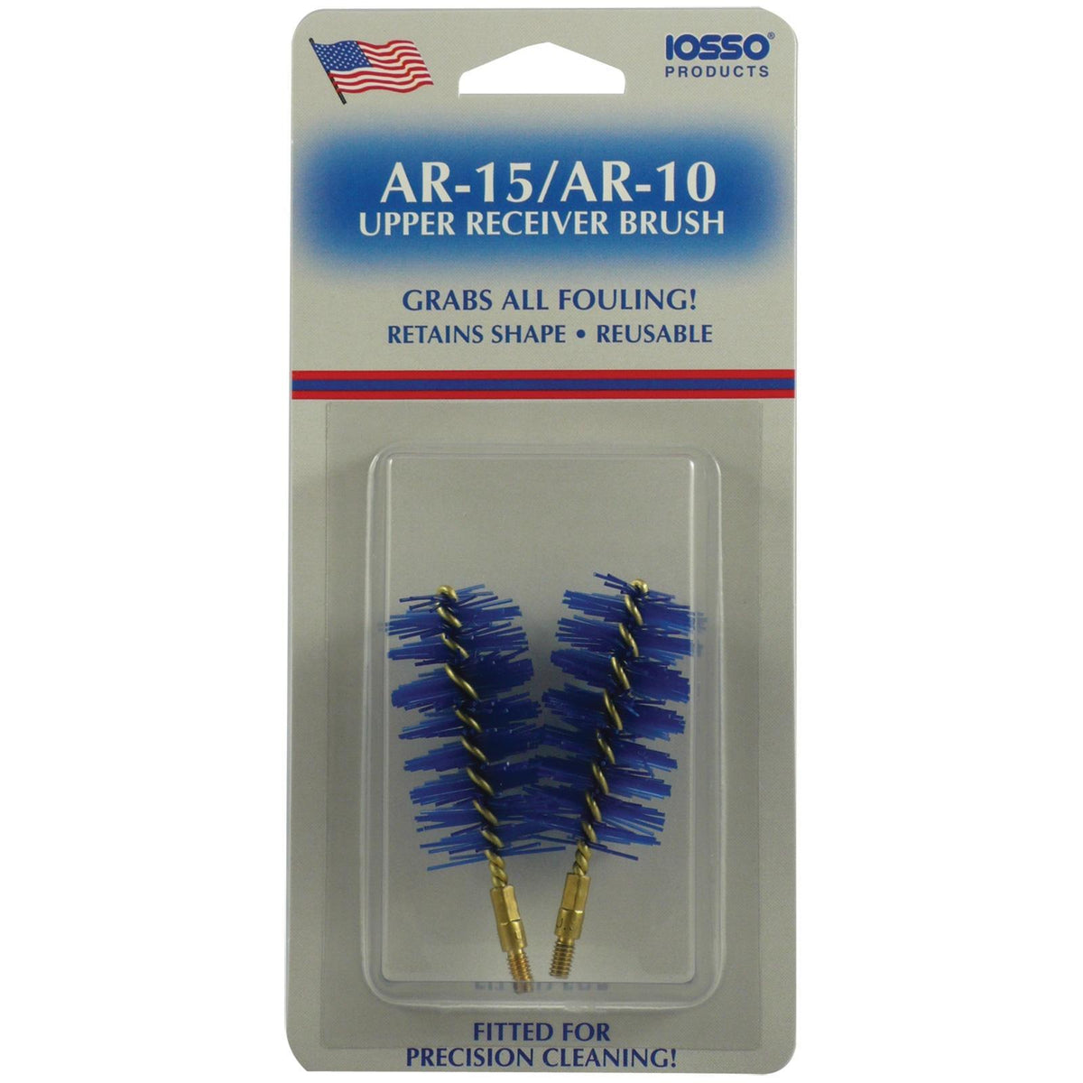 Iosso AR-15 Upper Receiver Stud Brush 2-Pack Reusable