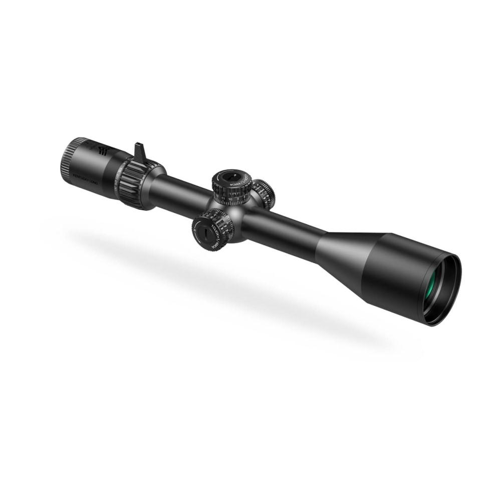 Swampfox Kentucky Long Precision 4-24x50 FFP MIL Sharpshooter Rifle Scope Black