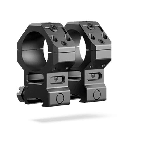 Swampfox Hostile Engagement Ring Mount 34mm High Profile 45° Offset Black