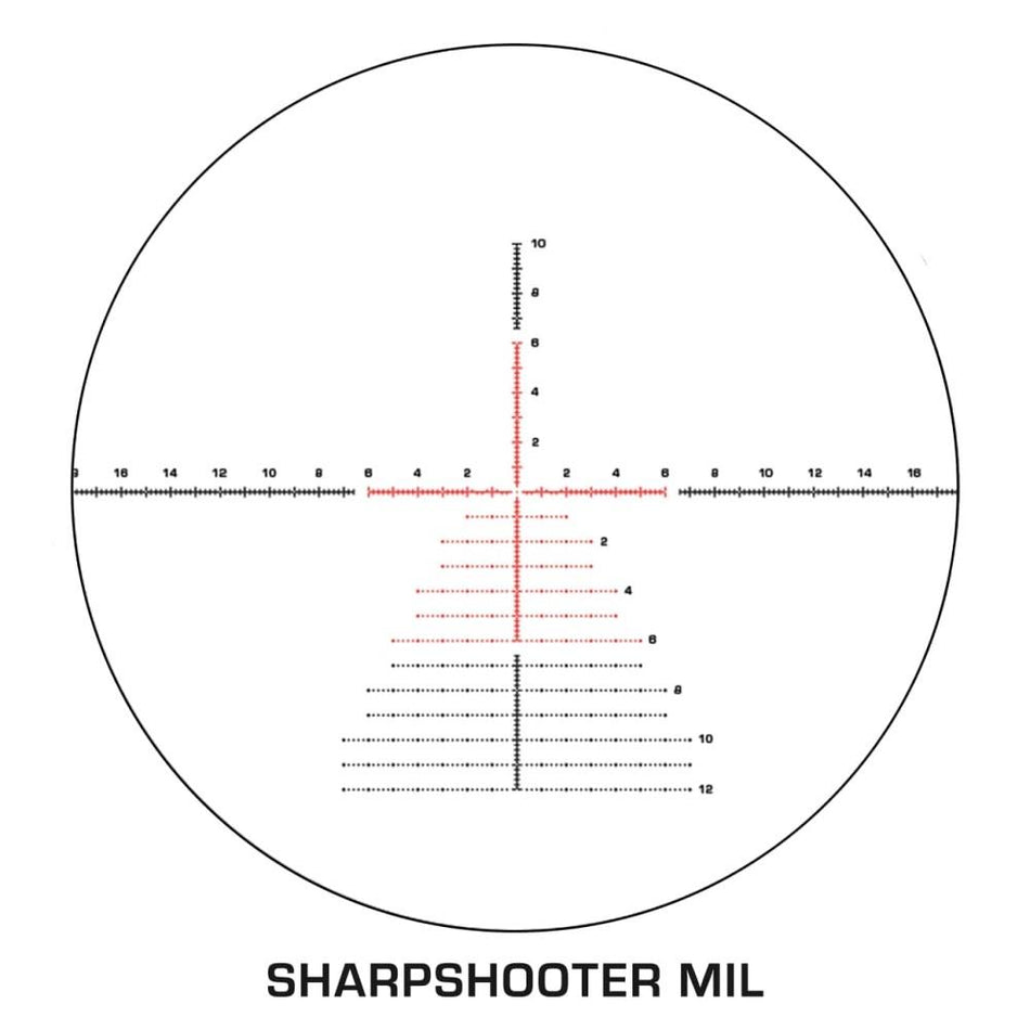 Swampfox Optics Patriot Precision 4-16x44mm Sharpshooter MIL