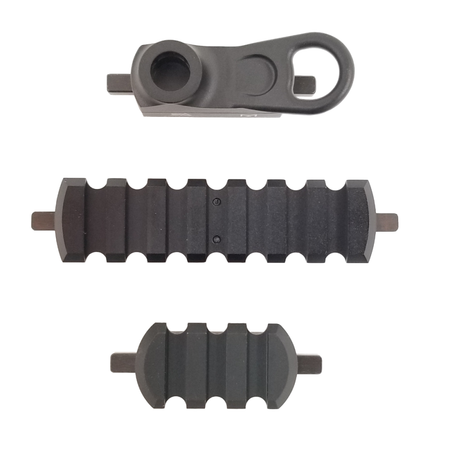 Sylvan Arms 3-Piece M-LOK Rail Combo with Picatinny Mounts and Quick Connect Sling Adapter