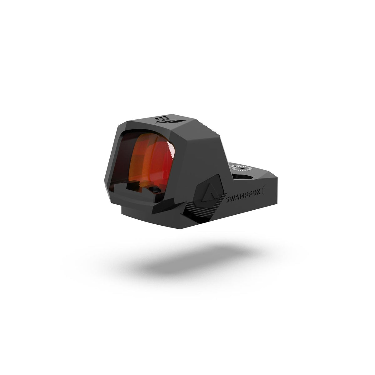 Swampfox Sentinel II Micro 3MOA Red Dot 1x20 Standard Blackout Rear with Shake N Wake