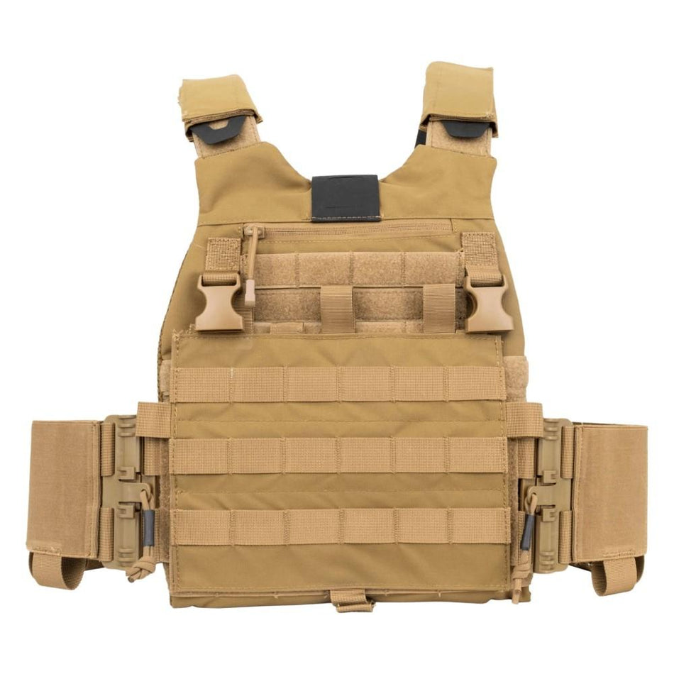Guard Dog Trakr Plate Carrier with Front Placard Flat Dark Earth