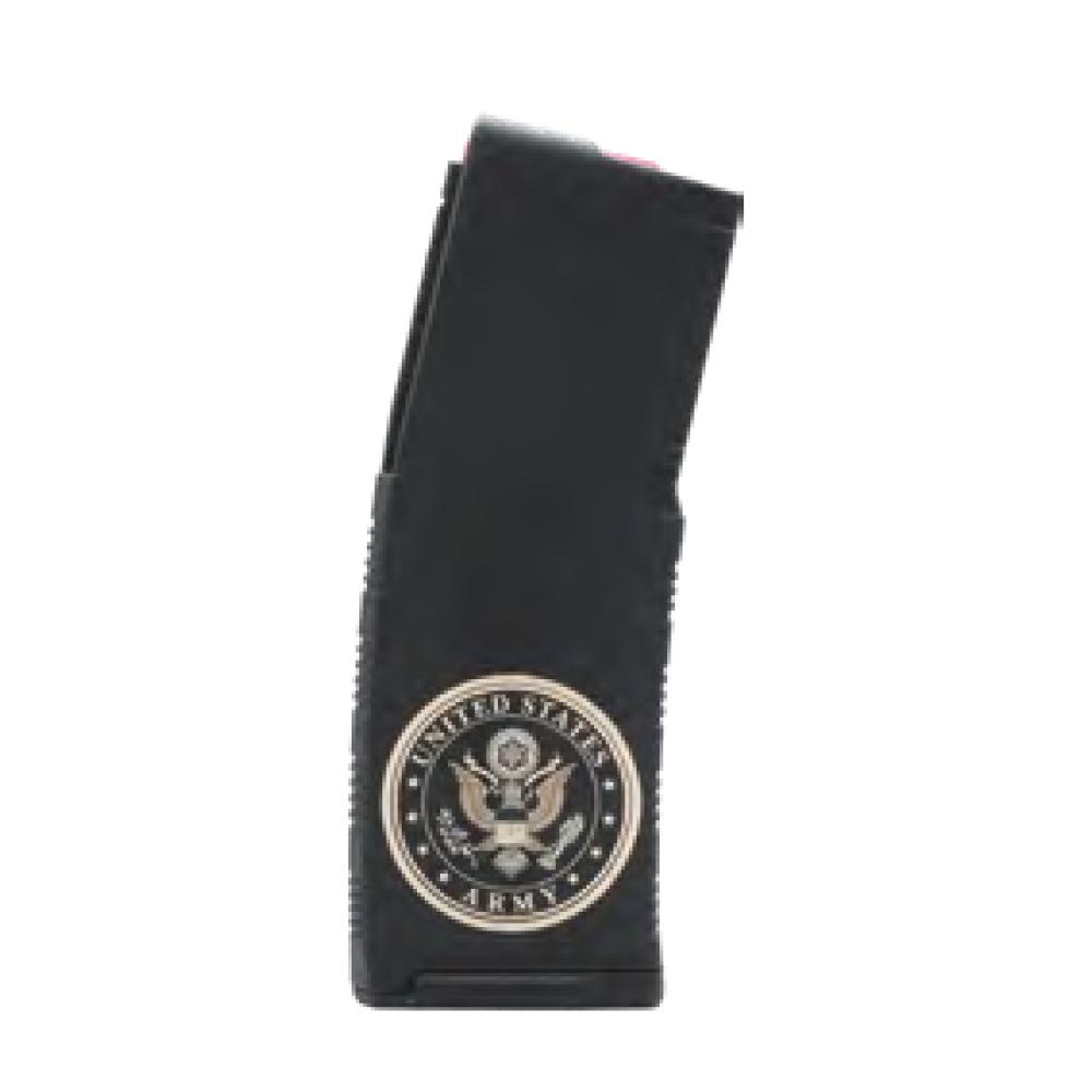 Black Rain Ordnance US Army Logo 30-Round 5.56x45 NATO Polymer AR Magazine