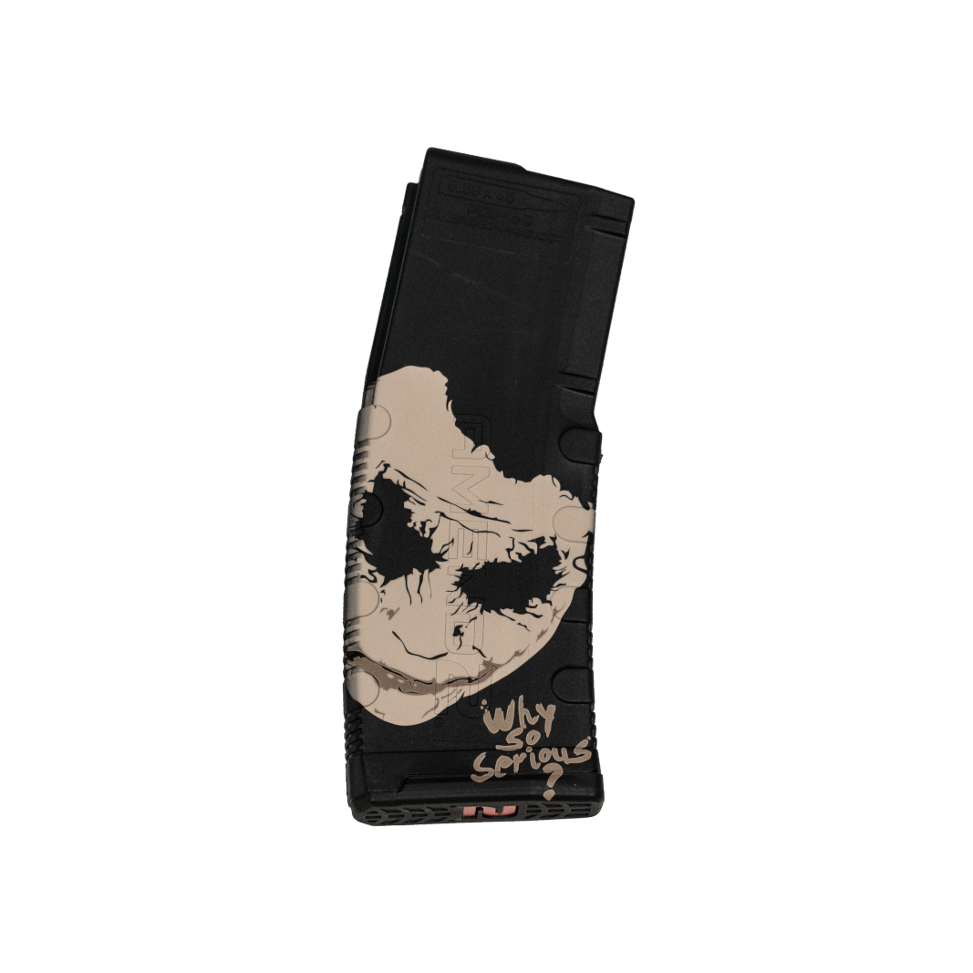 Black Rain Ordnance Joker Laser-Engraved 5.56x45 30-Round Polymer AR Mag