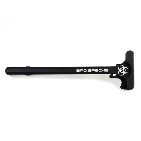 Black Rain Ordnance Spec15 Black Anodized Forged Charging Handle Mil-Spec Tac Latch Laser Engraved