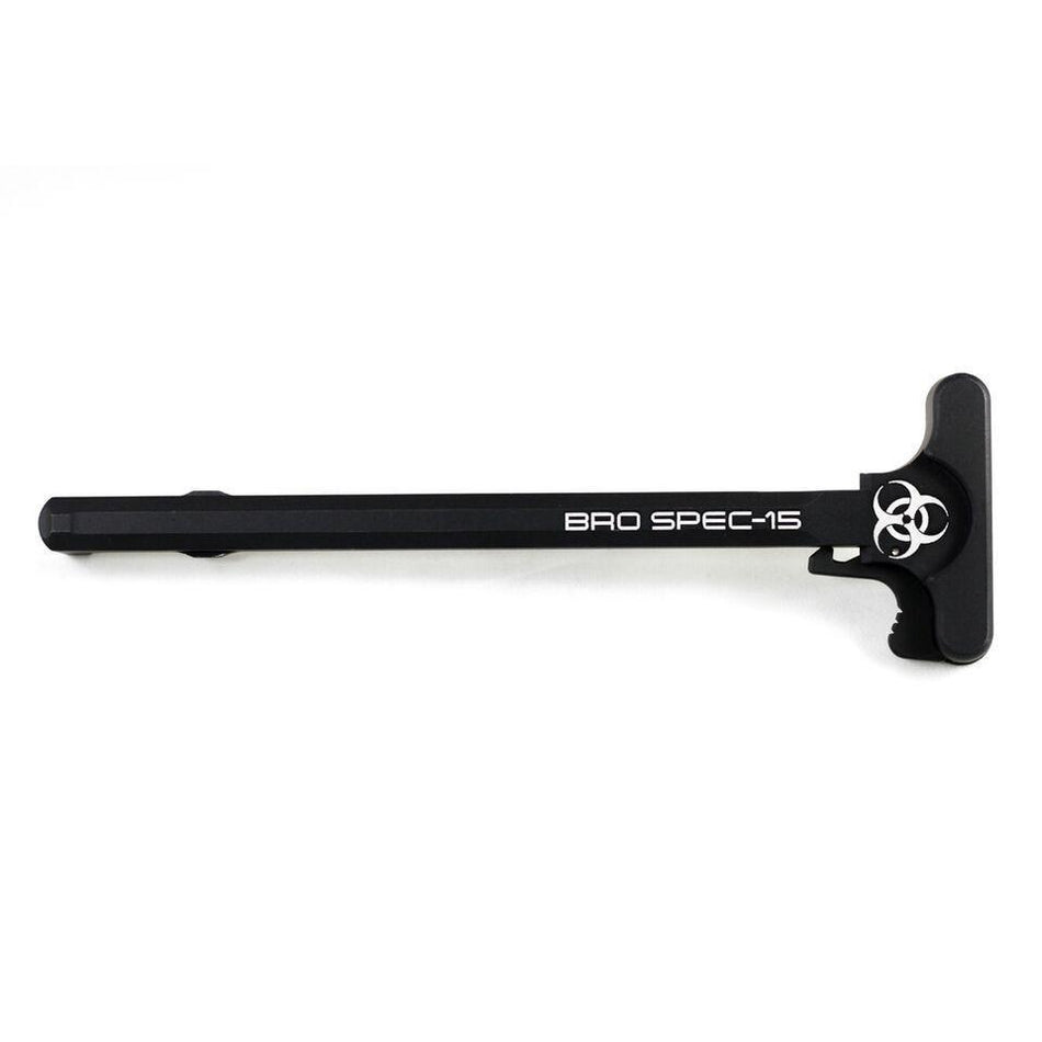 Black Rain Ordnance Spec15 Black Anodized Forged Charging Handle Mil-Spec Tac Latch Laser Engraved