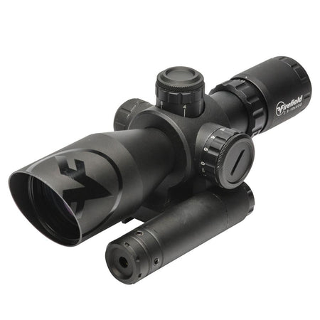 Firefield Barrage 2.5-10x40 Rifle Scope with Class IIIA Green Laser