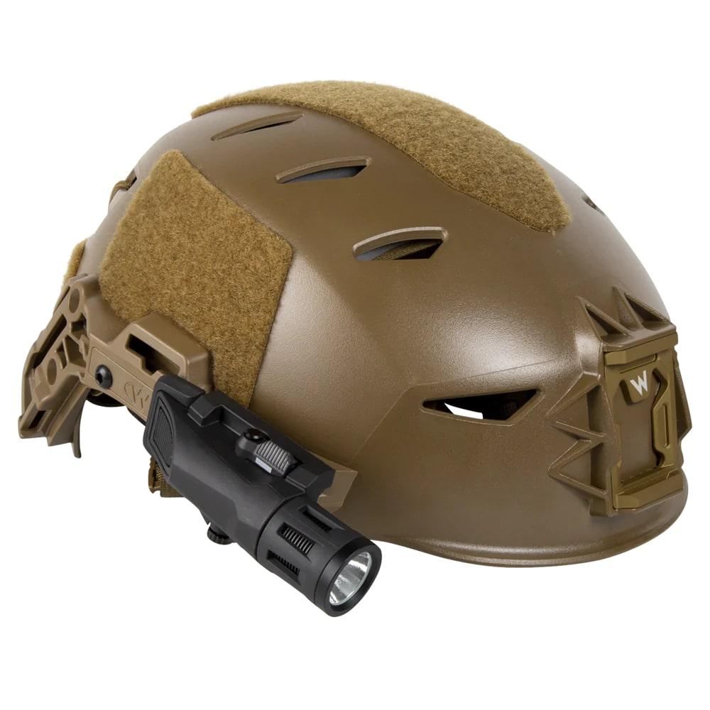 Inforce Helmet Mounted White LED Headlamp 400 Lumens Black Housing
