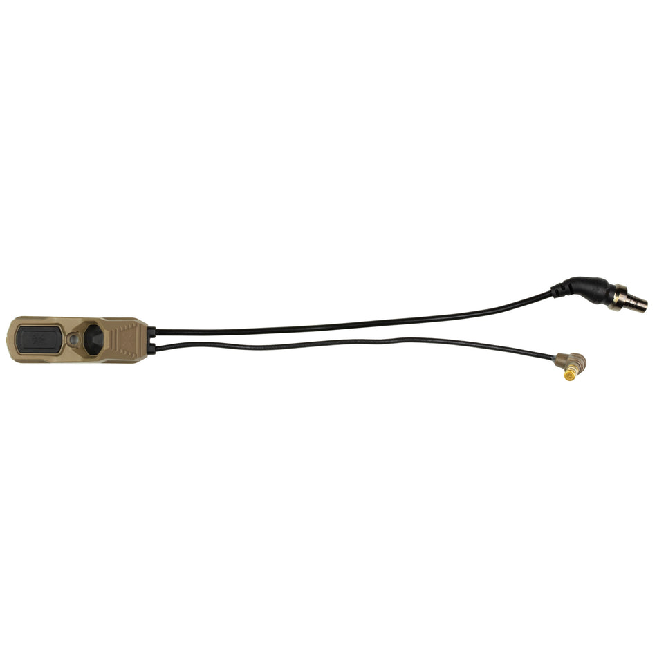 Unity Tactical AXON Sync Model Dual Button Remote Switch for Surefire/NGAL Laser, FDE