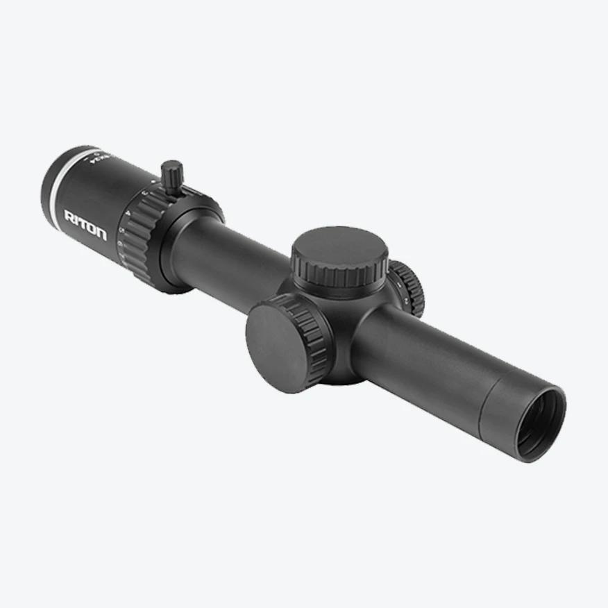 Riton X3 Tactix Rifle Scope Refurbished 1-8x24IR 30mm OT Illum SFP Black