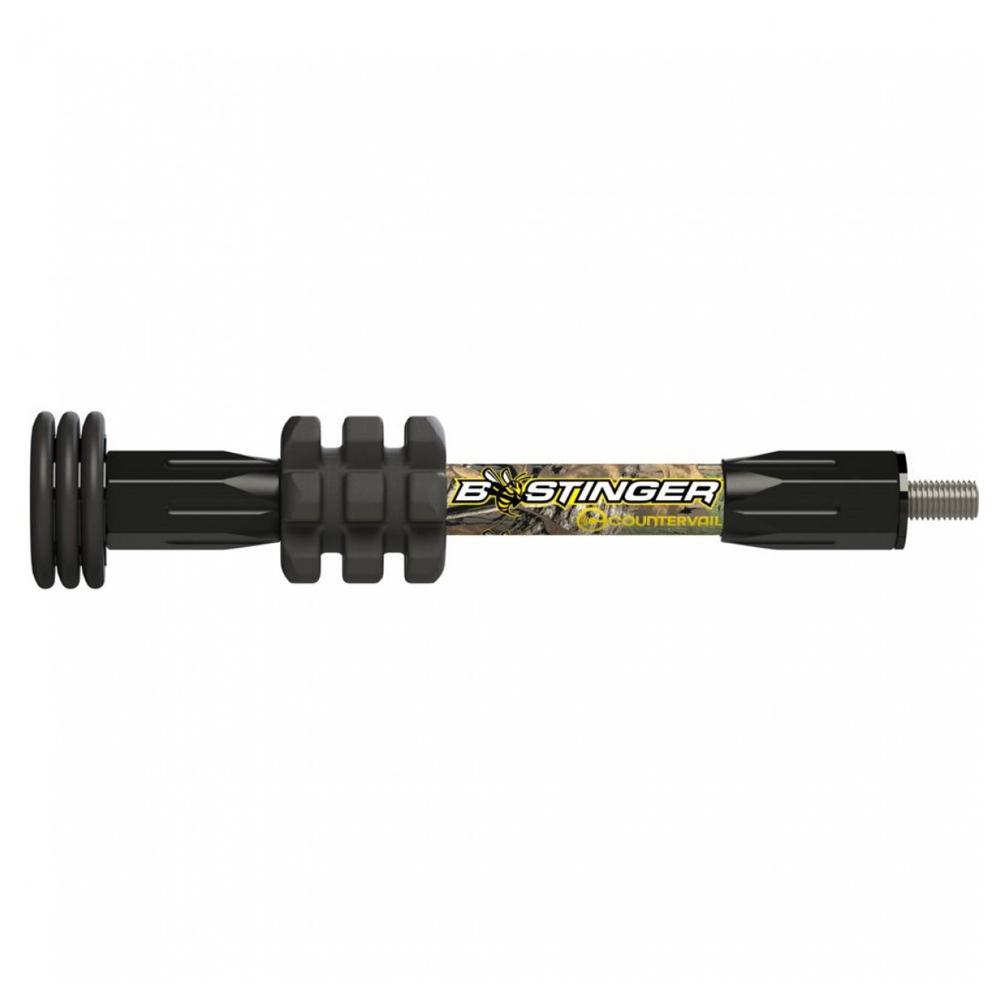 Bee Stinger 6" MicroHex Bow Stabilizer Mossy Oak Breakup Country Finish