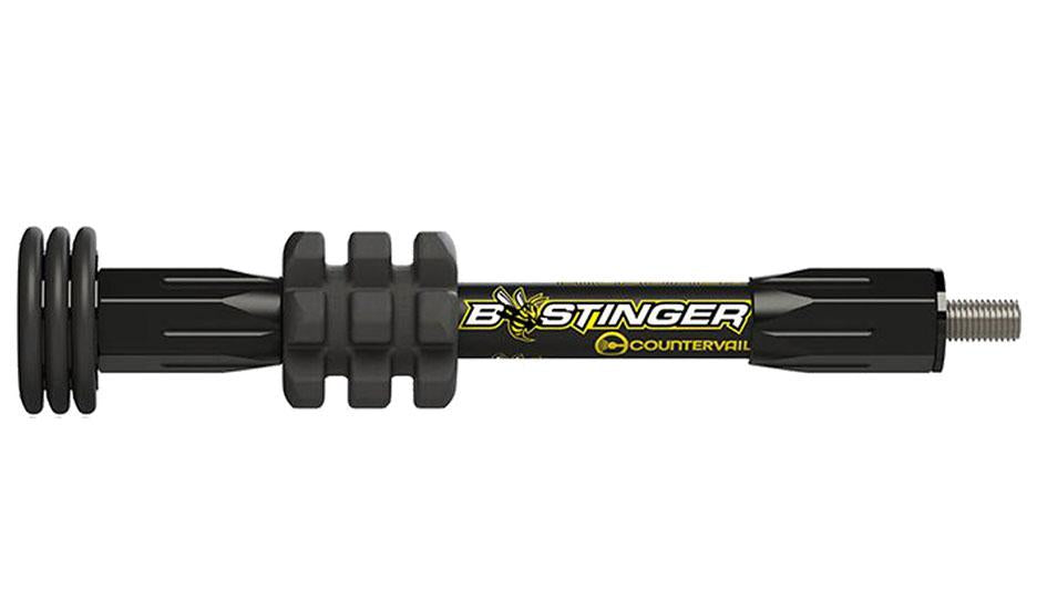 Bee Stinger 6" MicroHex Bow Stabilizer Brown Finish