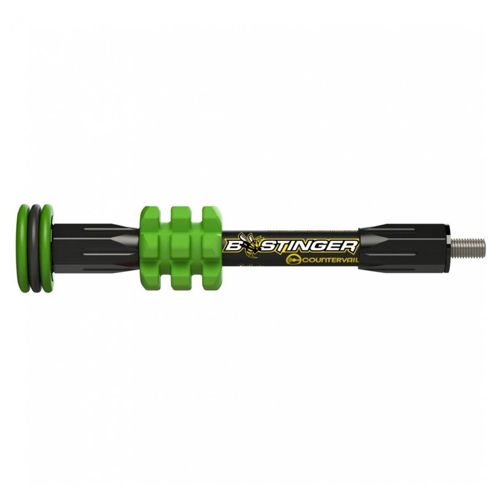 Bee Stinger 6in Green MicroHex Bow Stabilizer