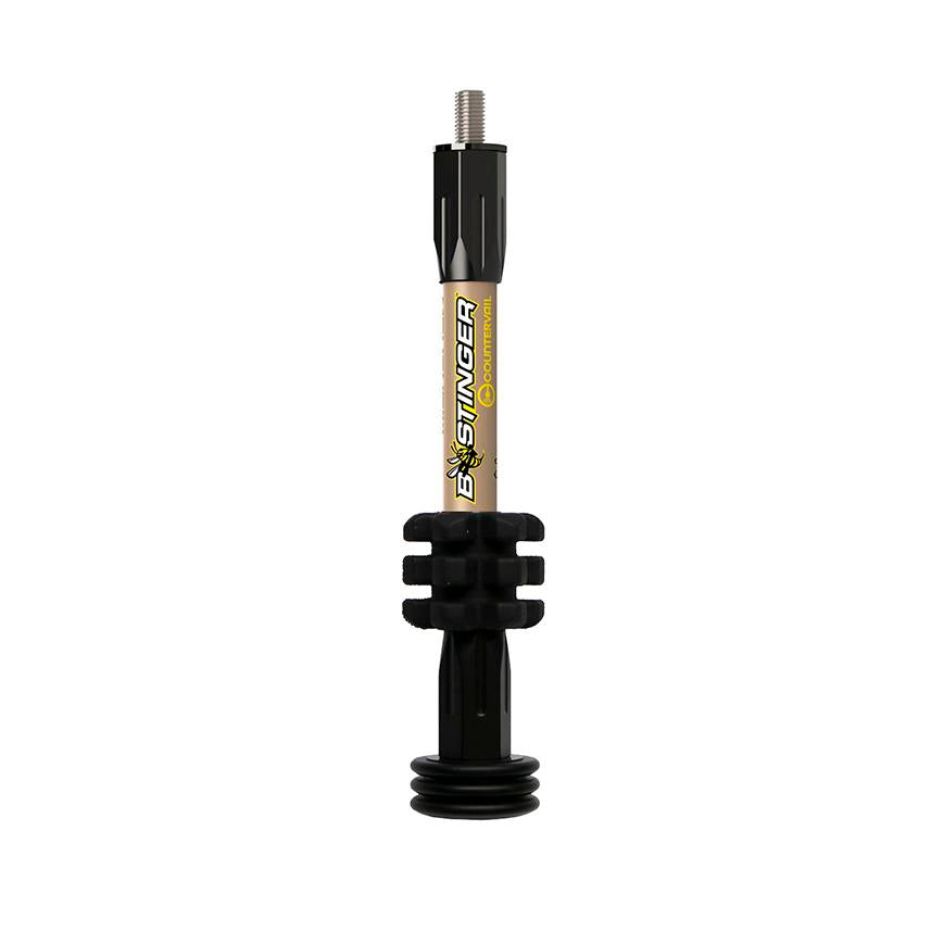 Bee Stinger MicroHex Archery Bow Stabilizer 6 Inch Tan Color
