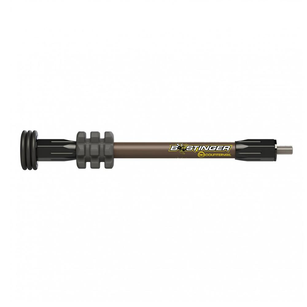 Bee Stinger MicroHex 8 Inch Brown Bow Stabilizer