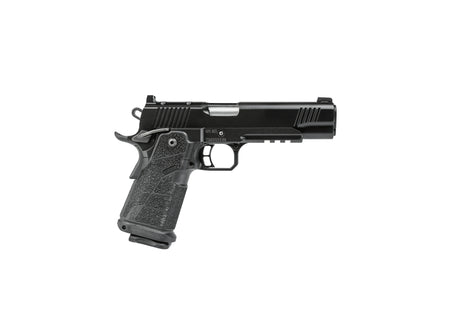 Kimber Mfg, Inc 3600300 DS Warrior 45 ACP 13+1 5" Matte Stainless Barrel, KimPro Black Optic Cut/Serrated Slide, Black Stainless Steel Frame w/Beavertail & Picatinny Rail, Black Carbon Fiber Grip, Am