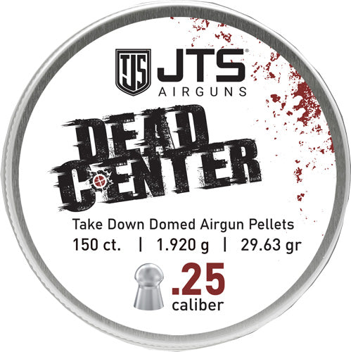 JTS Dead Center .25 Cal Domed Pellets 29.63 GR 150ct