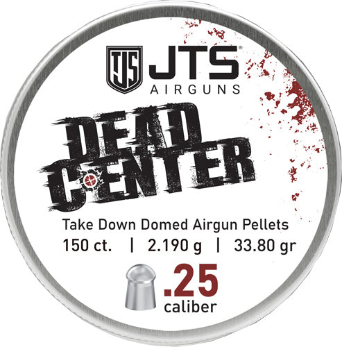 JTS Dead Center .25 Cal Domed Pellets 33.80 GR 150ct